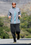 Exclusive... Matthew McConaughey Goes For A Jog In Malibu 