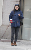 Newlywed Vanessa Carlton Walking Her Dog in Soho