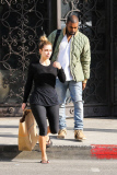 Kim Kardashian and Kanye West get some shopping done - Part 2