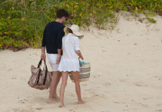 Olivia Palermo and Johannes Huebl in St Barts