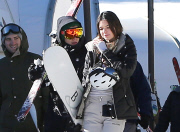 EXC: HARRY STYLES AND KENDALL JENNER ENJOYING THE SLOPES