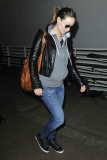 Olivia Wilde makes a casual arrival to LAX