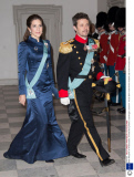 State Reception for Ambassadors, Christiansborg Palace, Copenhagen, Denmark - 06 Jan 2014