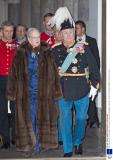 State Reception for Ambassadors, Christiansborg Palace, Copenhagen, Denmark - 06 Jan 2014