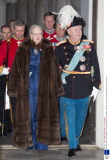 State Reception for Ambassadors, Christiansborg Palace, Copenhagen, Denmark - 06 Jan 2014