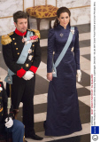 State Reception for Ambassadors, Christiansborg Palace, Copenhagen, Denmark - 06 Jan 2014