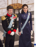State Reception for Ambassadors, Christiansborg Palace, Copenhagen, Denmark - 06 Jan 2014