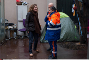 PARIS: NKM, marauding with the "protection civile"