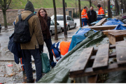 PARIS: NKM, marauding with the "protection civile"