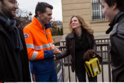 PARIS: NKM, marauding with the "protection civile"