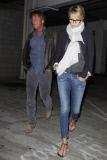 *EXCLUSIVE* Sean Penn and Charlize Theron step out for a low-key movie date **WEB MUST CALL FOR PRICING** 