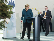 Sternsinger im Berliner Kanzleramt 