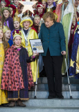 Sternsinger im Berliner Kanzleramt 