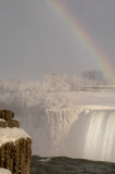 Niagara Falls partial freeze