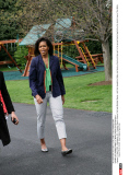 DC: OBAMA FAMILY AT WHITE HOUSE EASTER EGG ROLL