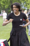 Michelle Obama attends Women for Obama kickoff event