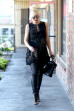 Gwen Stefani makes her routine trip to the Acupuncture Clinic