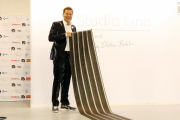 Dieter Bohlen prŠsentiert seine neue Tapetenkollektion bei der Heimtextil in Frankfurt