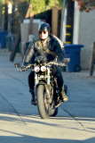 *EXCLUSIVE* Justin Theroux channels his inner Mad Max 