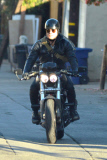 *EXCLUSIVE* Justin Theroux channels his inner Mad Max 