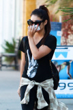 Vanessa Hudgens is feeling camera shy after the gym