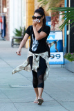 Vanessa Hudgens is feeling camera shy after the gym
