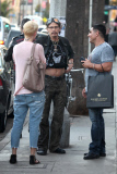 *EXCLUSIVE* Steven Tyler kicks it with Justin Murdock and friends in Venice