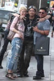 *EXCLUSIVE* Steven Tyler kicks it with Justin Murdock and friends in Venice