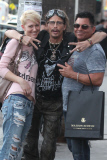 *EXCLUSIVE* Steven Tyler kicks it with Justin Murdock and friends in Venice