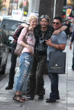 *EXCLUSIVE* Steven Tyler kicks it with Justin Murdock and friends in Venice