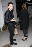 Joe Jonas has a Gracias Madre dinner with his girlfriend Blanda Eggenschwiler