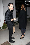 Joe Jonas has a Gracias Madre dinner with his girlfriend Blanda Eggenschwiler