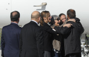 Four French Hostages Freed In Niger Arrive In France - Villacoublay
