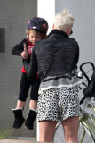 *EXCLUSIVE* Pink, Carey Hart and Willow have a Family Day in Venice