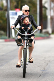 *EXCLUSIVE* Pink and Willow are Biker Girls