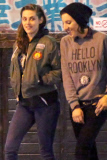 *EXCLUSIVE* Kristen Stewart and a friend enjoy a late night at a Japanese Tavern
