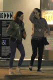 *EXCLUSIVE* Kristen Stewart and a friend enjoy a late night at a Japanese Tavern
