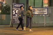 *EXCLUSIVE* Kristen Stewart and a friend enjoy a late night at a Japanese Tavern