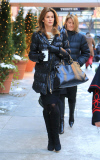 Cindy Crawford Braves The Cold Weather In NYC