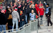 Spielabbruch beim Testspiel Djurgardens IF vs Union Berlin 