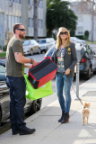 *EXCLUSIVE* Heidi Klum and Martin Kristen get some shopping done 
