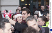 Torquay Christmas Sparkle, calendar signing and stage show, Devon, Britain - 16 Nov 2013