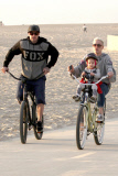 *EXCLUSIVE* Pink and Carey Hart take Willow for a cruise down Venice Beach