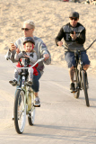*EXCLUSIVE* Pink and Carey Hart take Willow for a cruise down Venice Beach