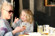 *EXCLUSIVE* Pink and Carey Hart take Willow for a cruise down Venice Beach