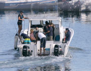 EXC: BEN STILLER GOES SHARK DIVING!