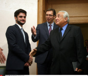 Dominique Strauss-Kahn in Belgrade