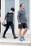 Anne Hathaway finishes up her Singing Rehearsals