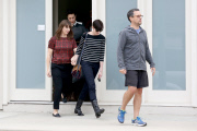Anne Hathaway finishes up her Singing Rehearsals