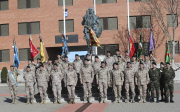 Prince Felipe Of Asturias With The Parachutes Army